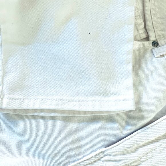 JEANS WHITE Gloria Vanderbilt Straight Leg Amanda High Waist - Picture 5 of 6